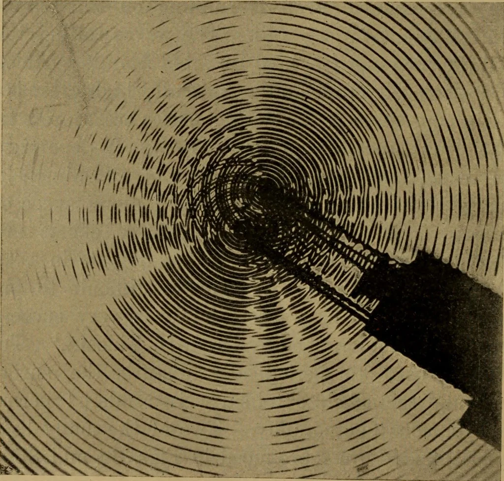 An illustration from A text-book on sound, 1908, leaf 395
