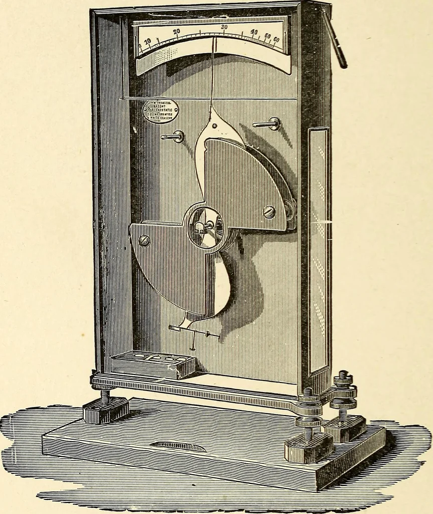An illustration from Text-book on static electricity, 1904, leaf 119