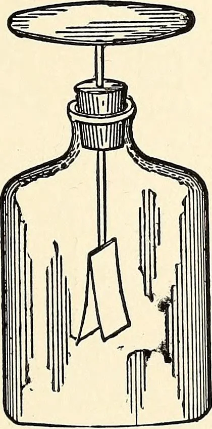 An illustration from Text-book on static electricity, 1904, leaf 28