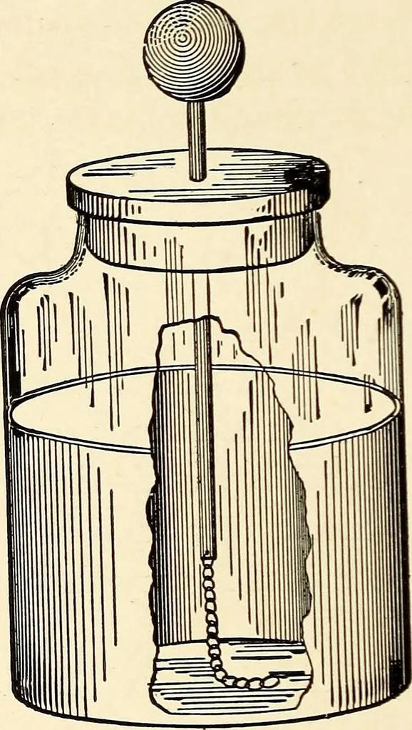 An illustration from Text-book on static electricity, 1904, leaf 61