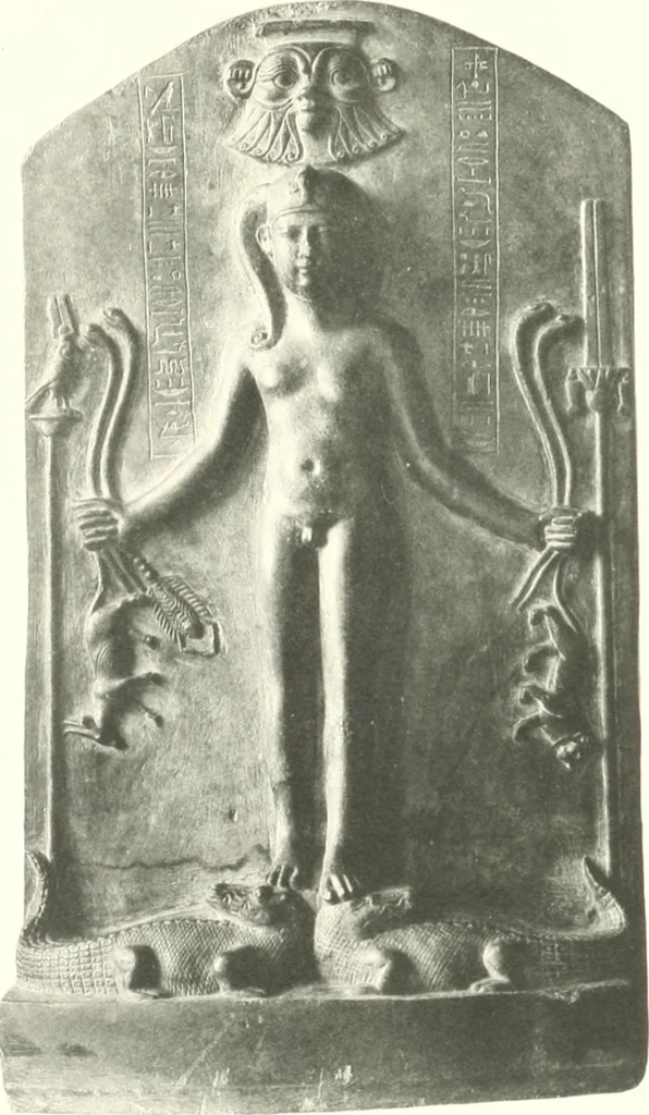 An illustration from Textes et dessins magiques, 1903, leaf 72