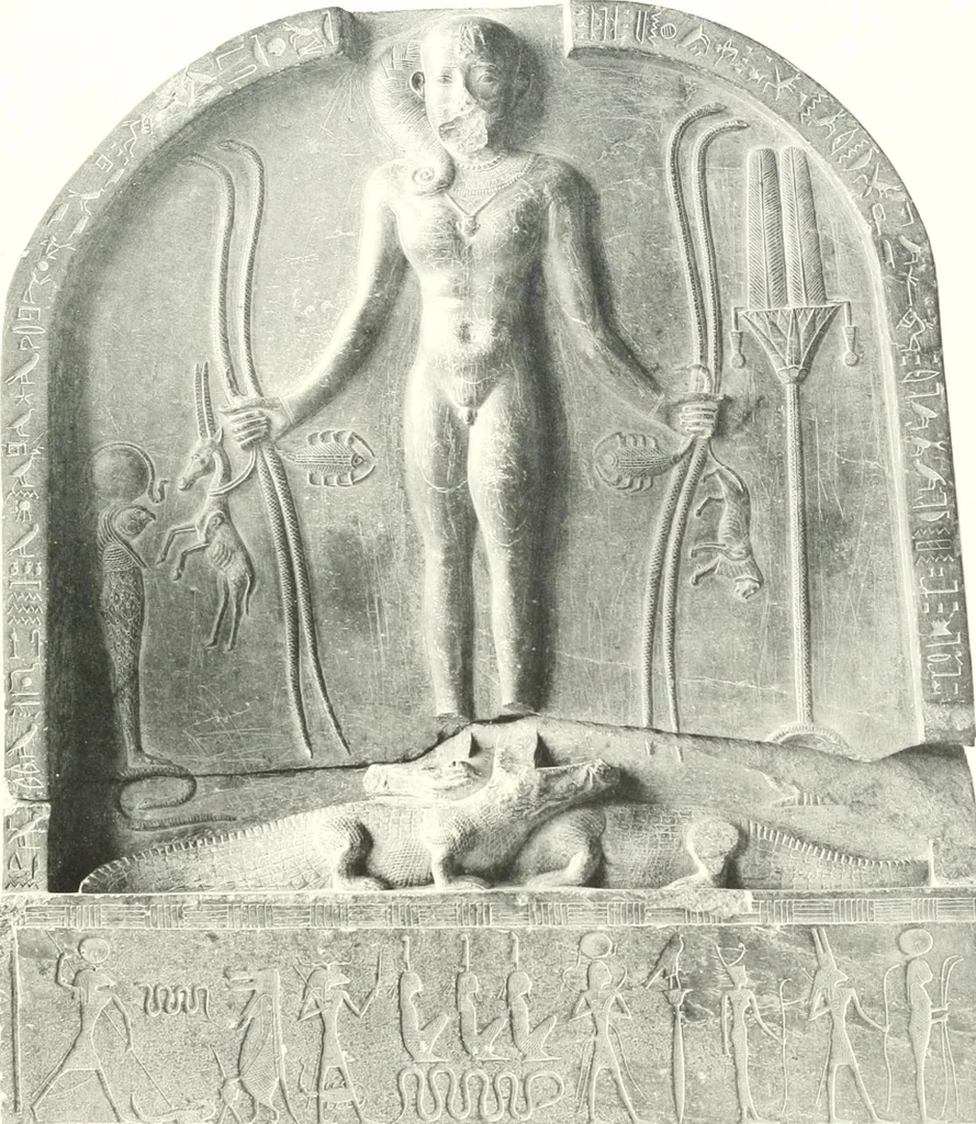 An illustration from Textes et dessins magiques, 1903, leaf 74