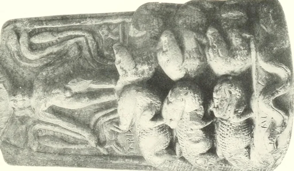 An illustration from Textes et dessins magiques, 1903, leaf 86