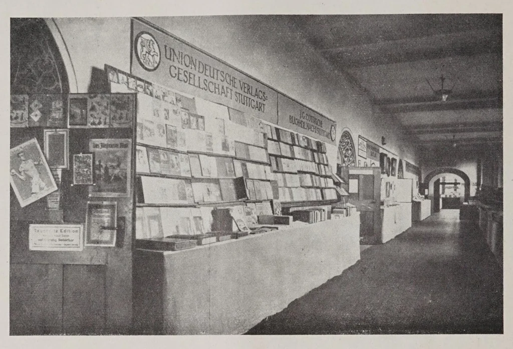 An illustration from Textilberichte über Wissenschaft, Industrie und Handel, 1920, leaf 158
