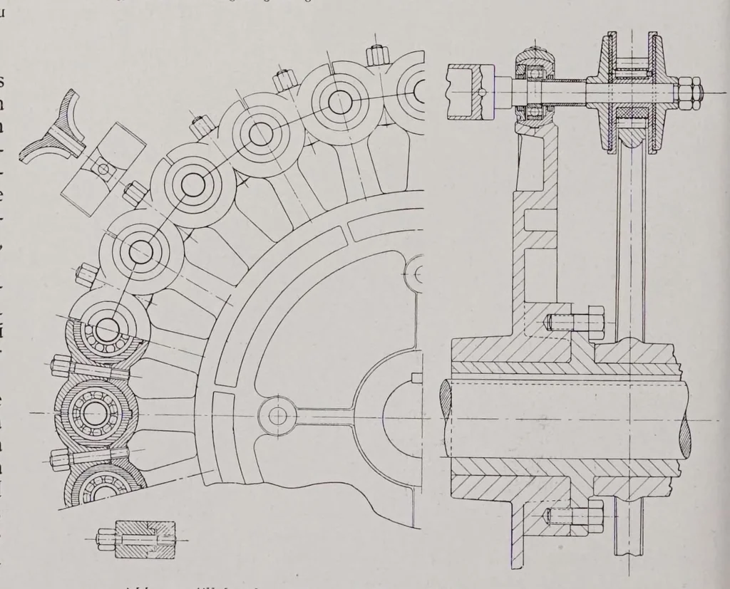 An illustration from Textilberichte über Wissenschaft, Industrie und Handel, 1920, leaf 320