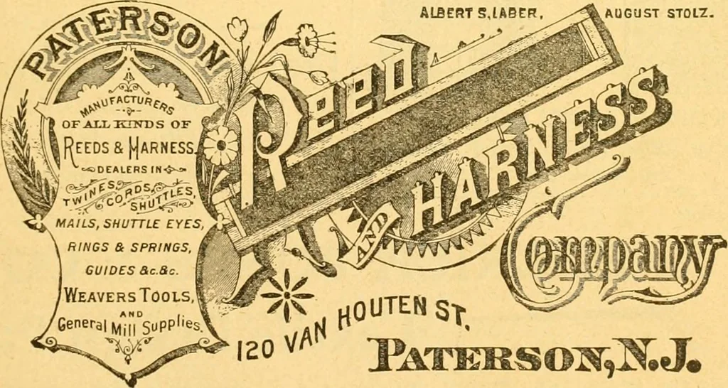 An illustration from Textile calculations: being a guide to calculations relating to the construction of all kinds of yarns and fabrics, 1896, leaf 174