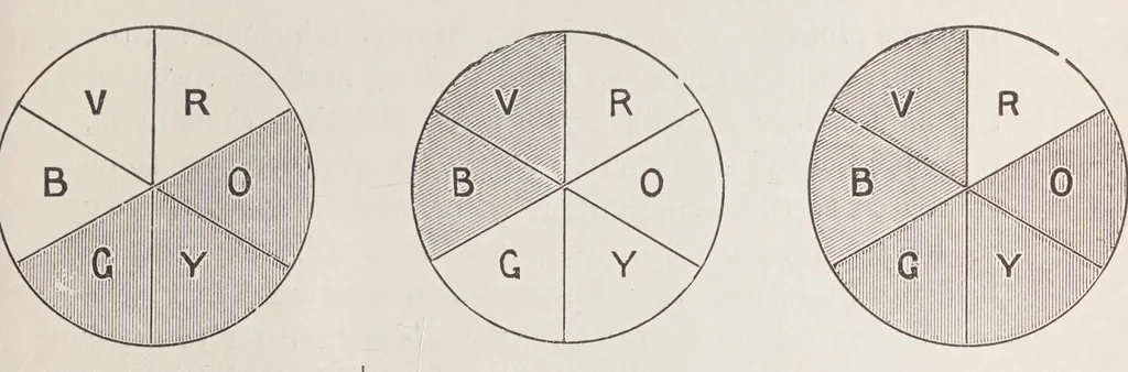 An illustration from Textile colour mixing : a manual intended for the use of dyers, calico printers, and colour chemists, 1927, leaf 119