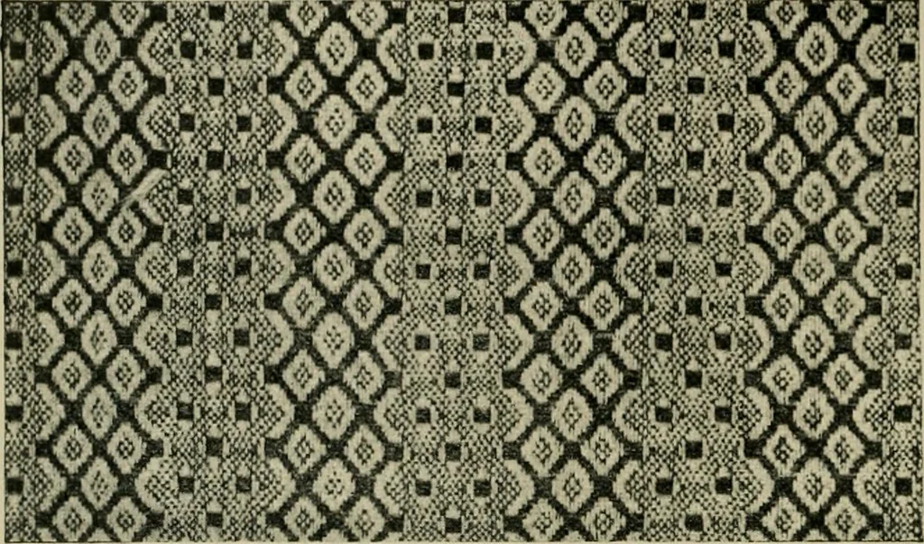 An illustration from Textile design and colour; elementary weaves and figured fabrics, 1921, leaf 121