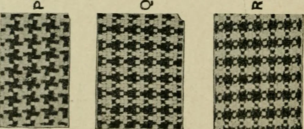 An illustration from Textile design and colour; elementary weaves and figured fabrics, 1921, leaf 167
