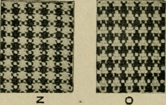 An illustration from Textile design and colour; elementary weaves and figured fabrics, 1921, leaf 167