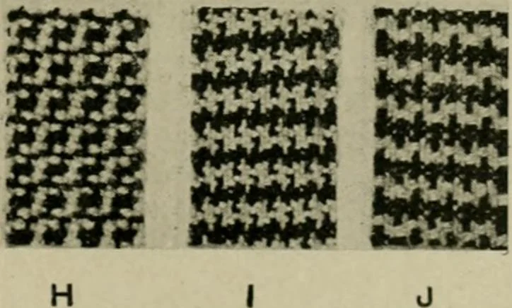 An illustration from Textile design and colour; elementary weaves and figured fabrics, 1921, leaf 170