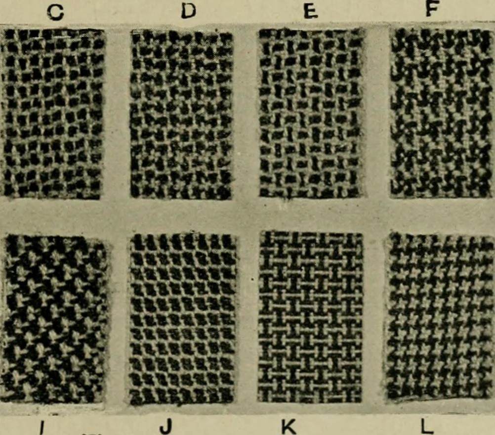 An illustration from Textile design and colour; elementary weaves and figured fabrics, 1921, leaf 172