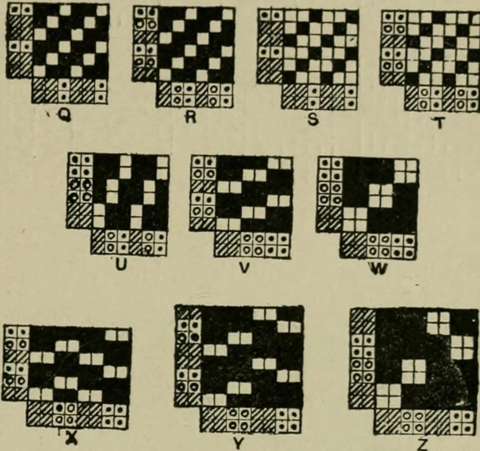 An illustration from Textile design and colour; elementary weaves and figured fabrics, 1921, leaf 178