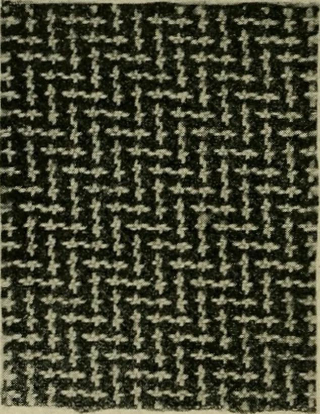 An illustration from Textile design and colour; elementary weaves and figured fabrics, 1921, leaf 179