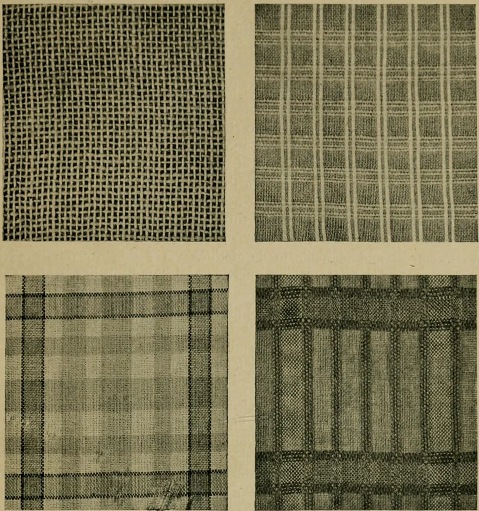An illustration from Textile design and colour; elementary weaves and figured fabrics, 1921, leaf 18