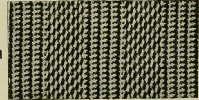An illustration from Textile design and colour; elementary weaves and figured fabrics, 1921, leaf 185