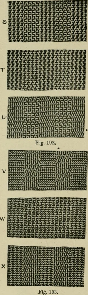 An illustration from Textile design and colour; elementary weaves and figured fabrics, 1921, leaf 187