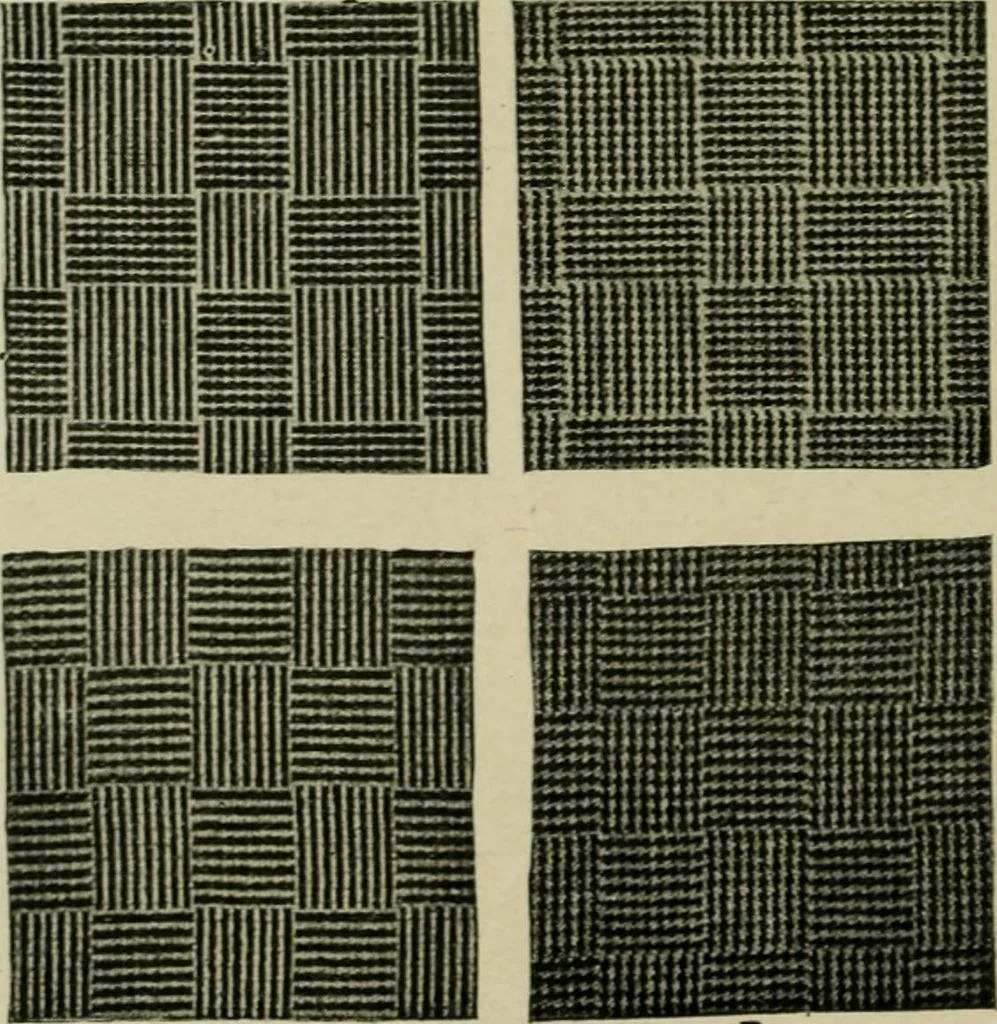 An illustration from Textile design and colour; elementary weaves and figured fabrics, 1921, leaf 191