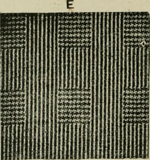 An illustration from Textile design and colour; elementary weaves and figured fabrics, 1921, leaf 193