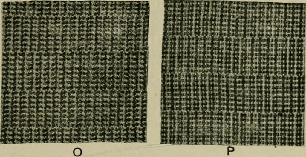 An illustration from Textile design and colour; elementary weaves and figured fabrics, 1921, leaf 194