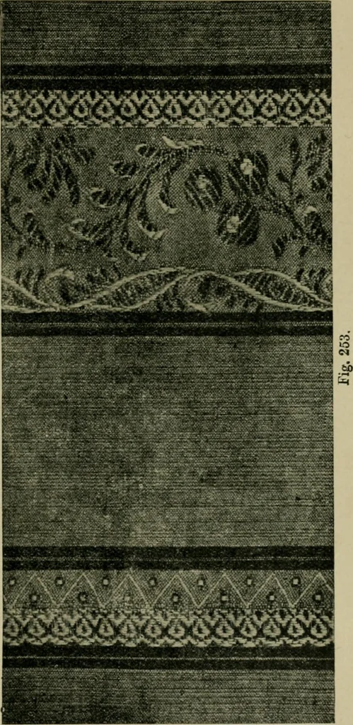 An illustration from Textile design and colour; elementary weaves and figured fabrics, 1921, leaf 238