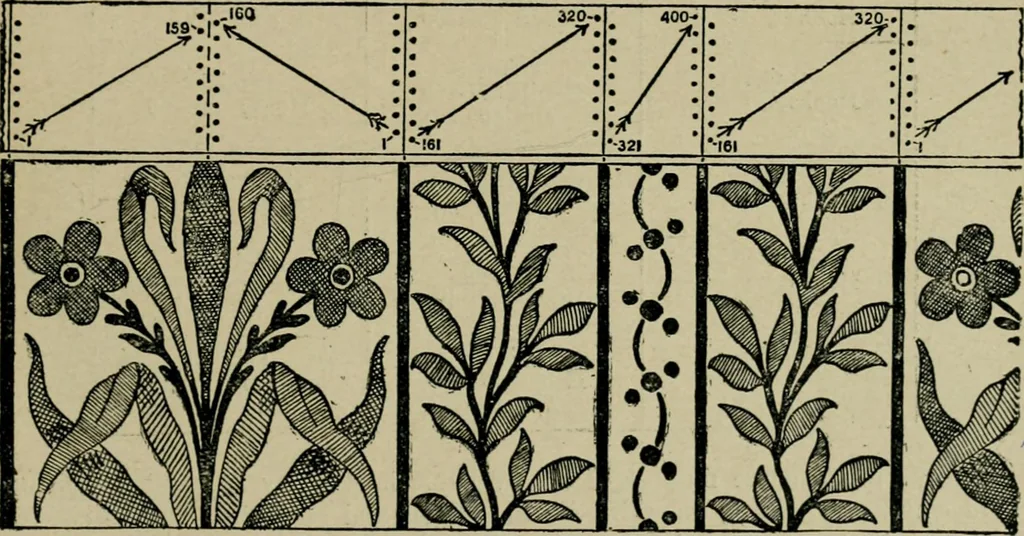 An illustration from Textile design and colour; elementary weaves and figured fabrics, 1921, leaf 248