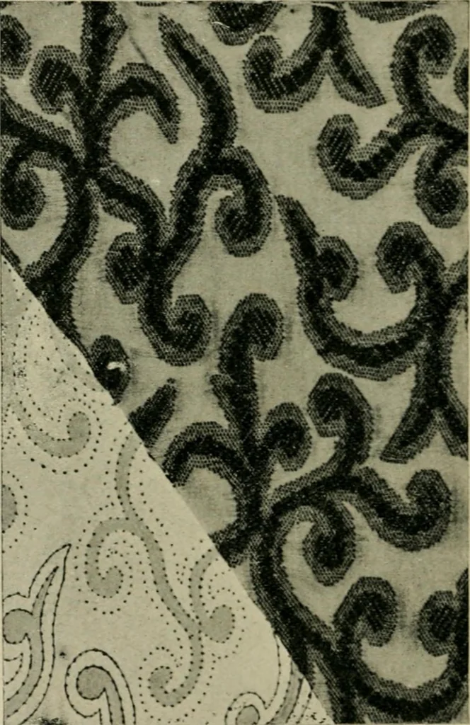 An illustration from Textile design and colour; elementary weaves and figured fabrics, 1921, leaf 257