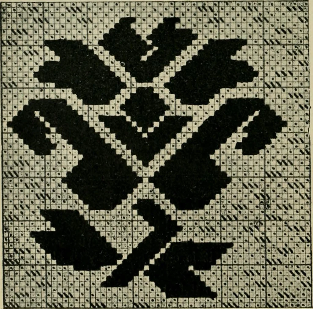 An illustration from Textile design and colour; elementary weaves and figured fabrics, 1921, leaf 259