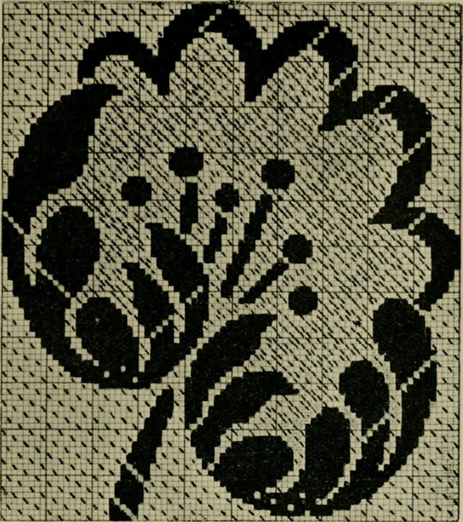 An illustration from Textile design and colour; elementary weaves and figured fabrics, 1921, leaf 260