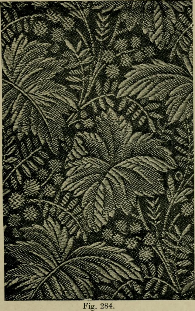 An illustration from Textile design and colour; elementary weaves and figured fabrics, 1921, leaf 268
