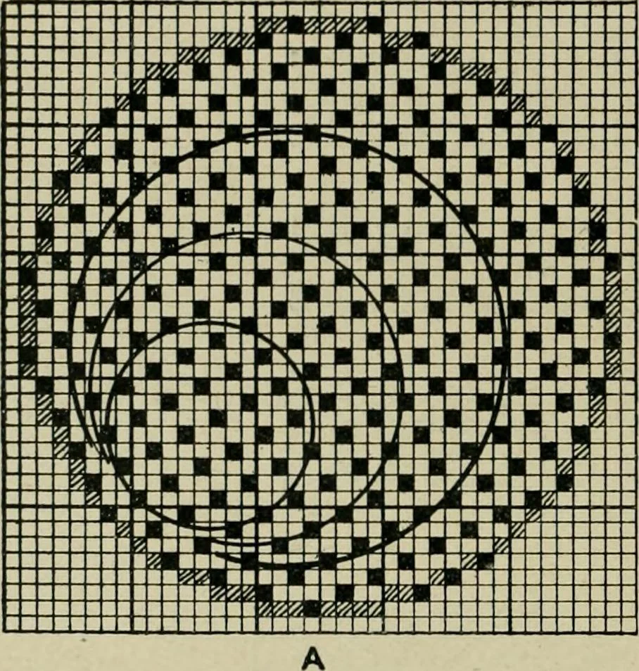 An illustration from Textile design and colour; elementary weaves and figured fabrics, 1921, leaf 271