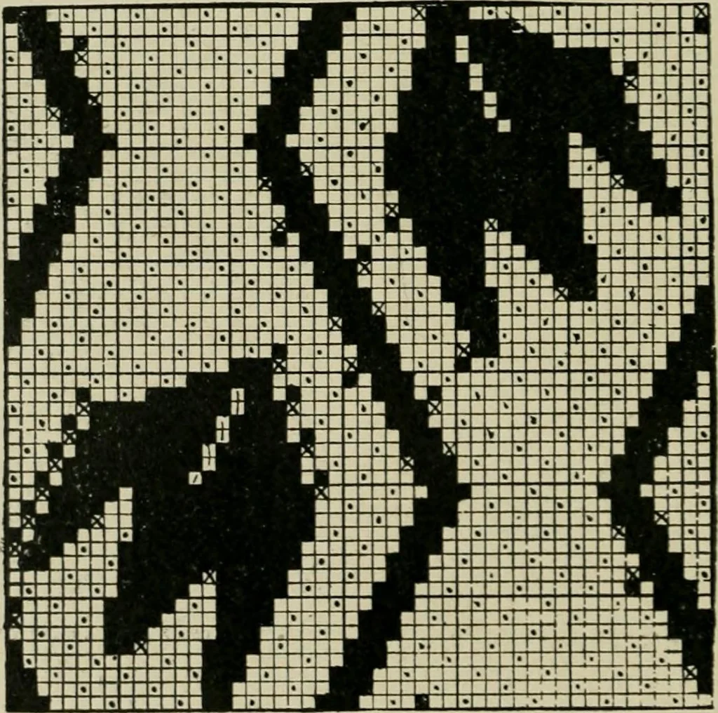 An illustration from Textile design and colour; elementary weaves and figured fabrics, 1921, leaf 273