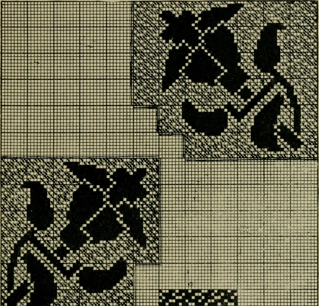 An illustration from Textile design and colour; elementary weaves and figured fabrics, 1921, leaf 276
