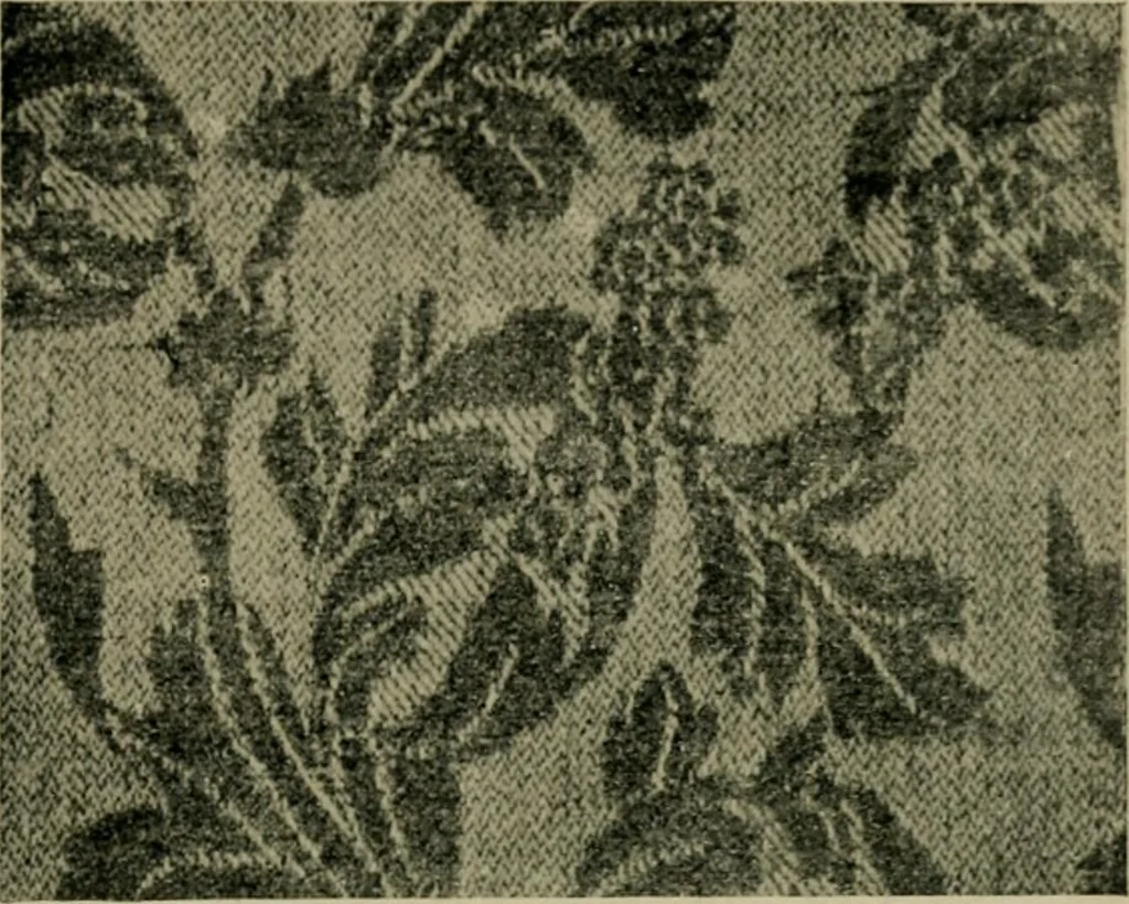 An illustration from Textile design and colour; elementary weaves and figured fabrics, 1921, leaf 284