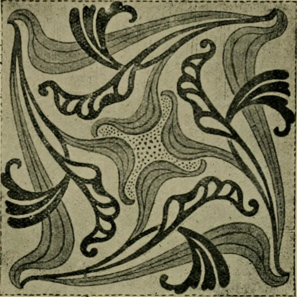 An illustration from Textile design and colour; elementary weaves and figured fabrics, 1921, leaf 292