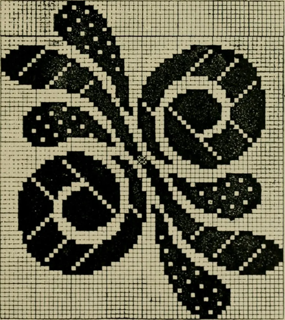 An illustration from Textile design and colour; elementary weaves and figured fabrics, 1921, leaf 292