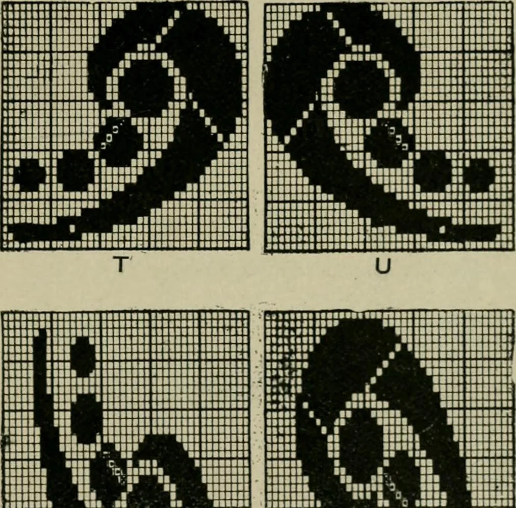 An illustration from Textile design and colour; elementary weaves and figured fabrics, 1921, leaf 294