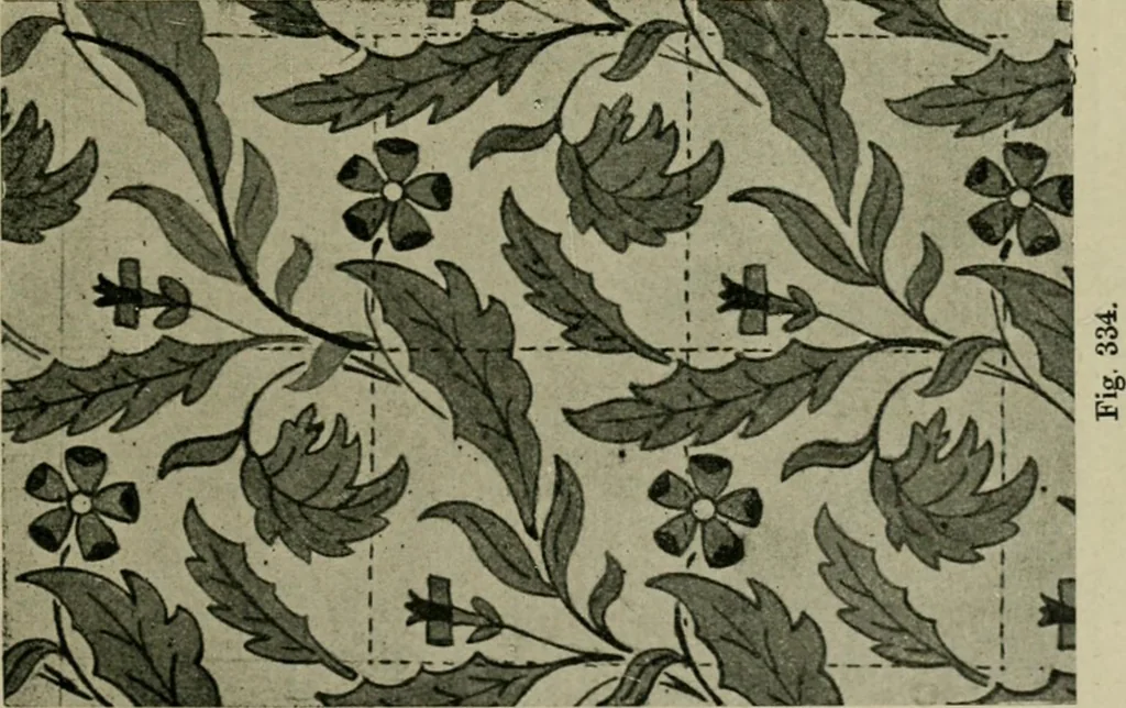 An illustration from Textile design and colour; elementary weaves and figured fabrics, 1921, leaf 302