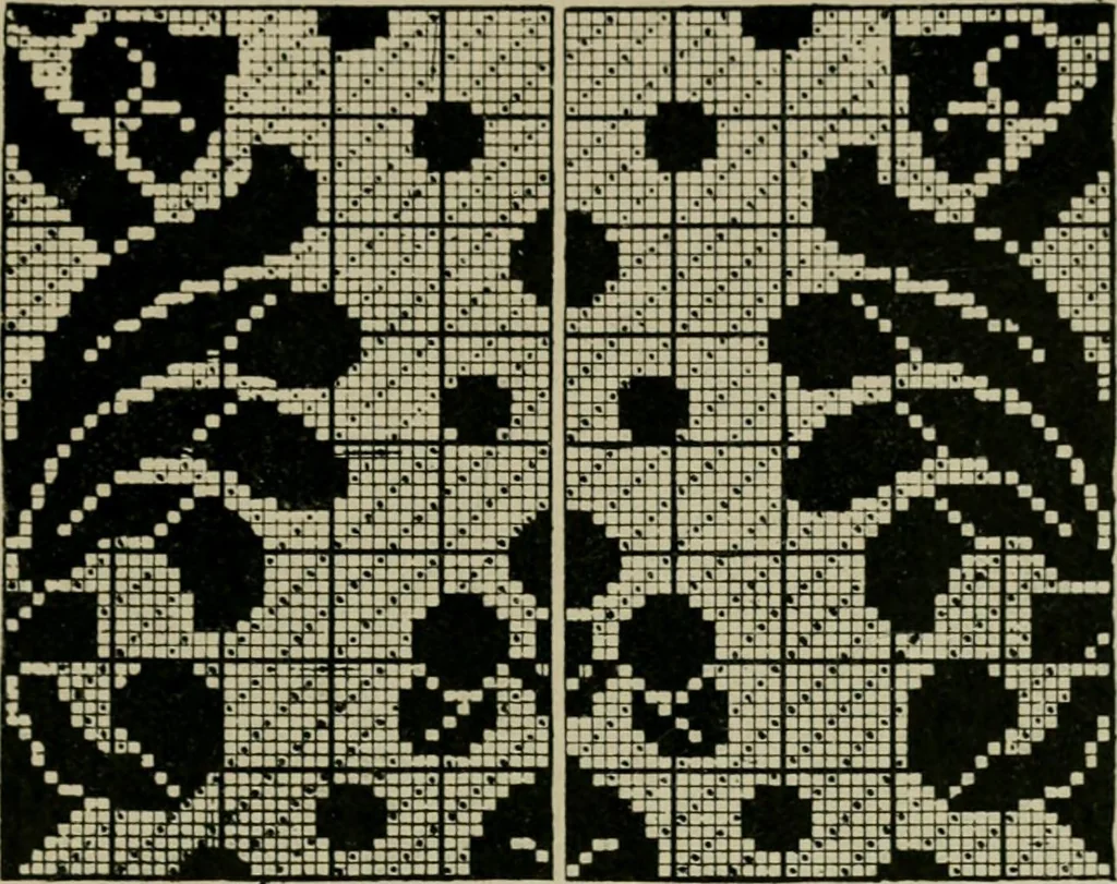 An illustration from Textile design and colour; elementary weaves and figured fabrics, 1921, leaf 304