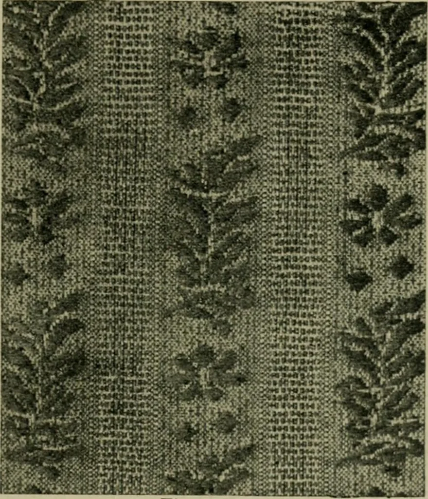 An illustration from Textile design and colour; elementary weaves and figured fabrics, 1921, leaf 306