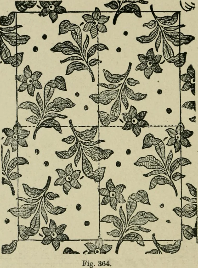 An illustration from Textile design and colour; elementary weaves and figured fabrics, 1921, leaf 327