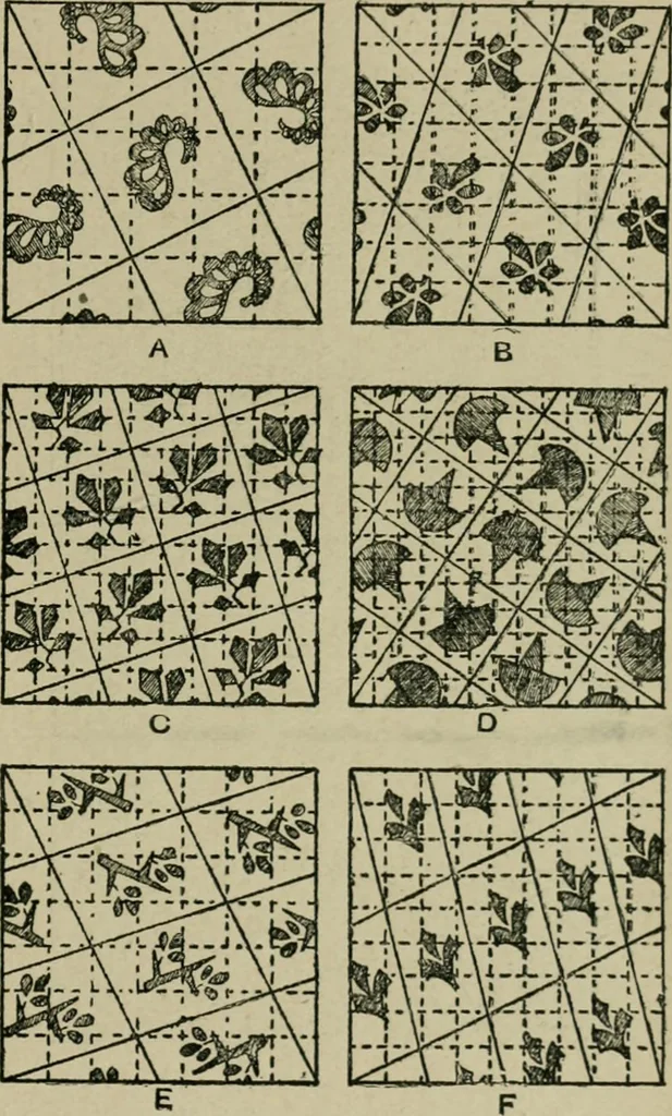 An illustration from Textile design and colour; elementary weaves and figured fabrics, 1921, leaf 330
