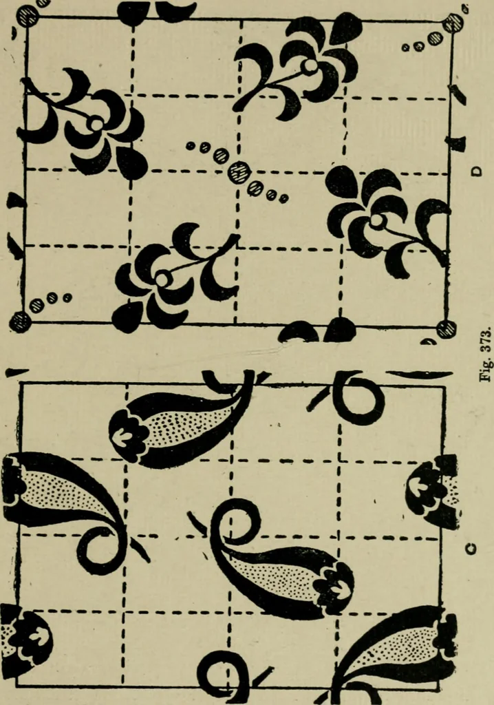 An illustration from Textile design and colour; elementary weaves and figured fabrics, 1921, leaf 336