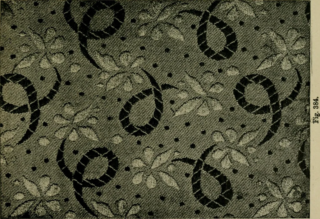 An illustration from Textile design and colour; elementary weaves and figured fabrics, 1921, leaf 344