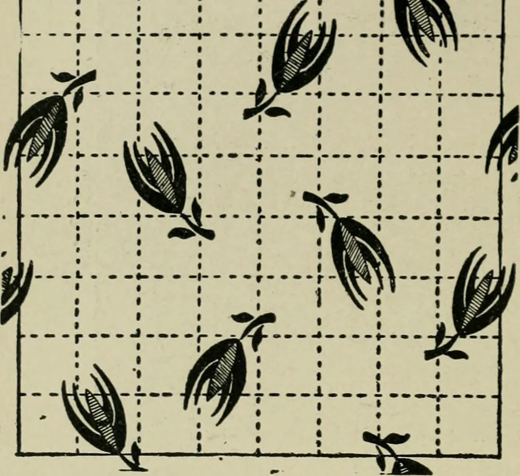 An illustration from Textile design and colour; elementary weaves and figured fabrics, 1921, leaf 345