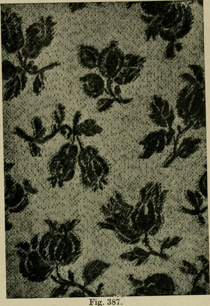 An illustration from Textile design and colour; elementary weaves and figured fabrics, 1921, leaf 346