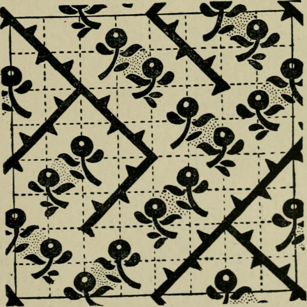 An illustration from Textile design and colour; elementary weaves and figured fabrics, 1921, leaf 346