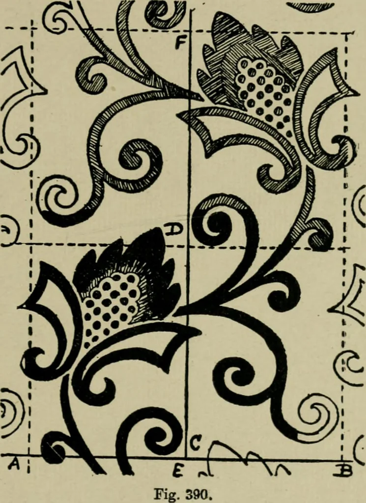 An illustration from Textile design and colour; elementary weaves and figured fabrics, 1921, leaf 348