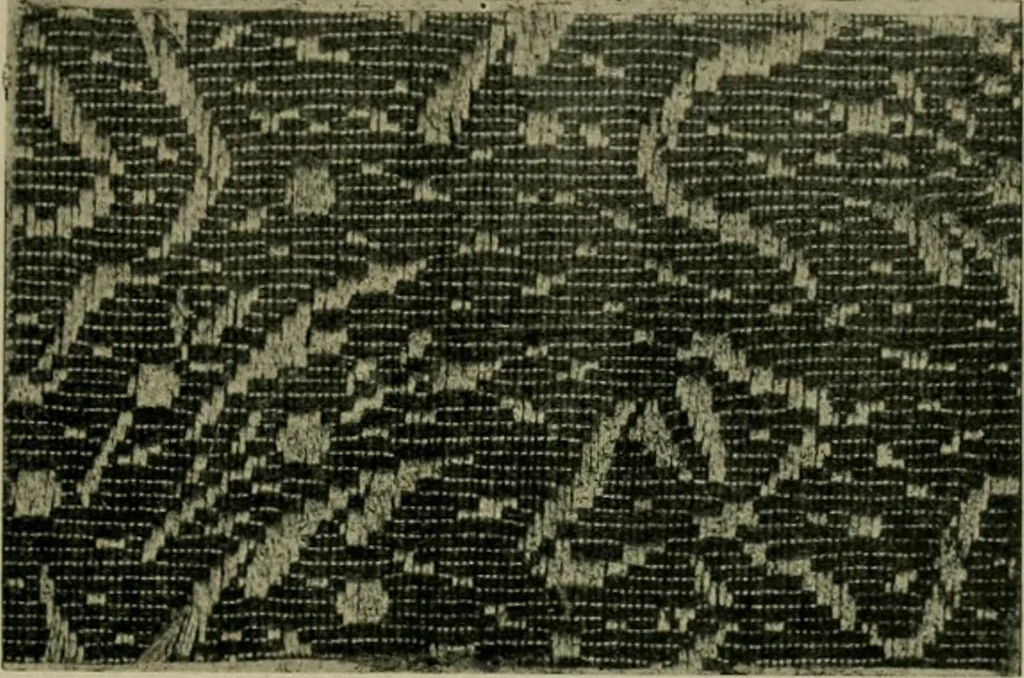An illustration from Textile design and colour; elementary weaves and figured fabrics, 1921, leaf 358