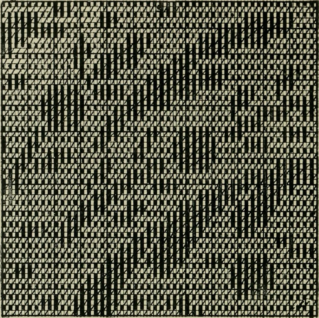An illustration from Textile design and colour; elementary weaves and figured fabrics, 1921, leaf 359